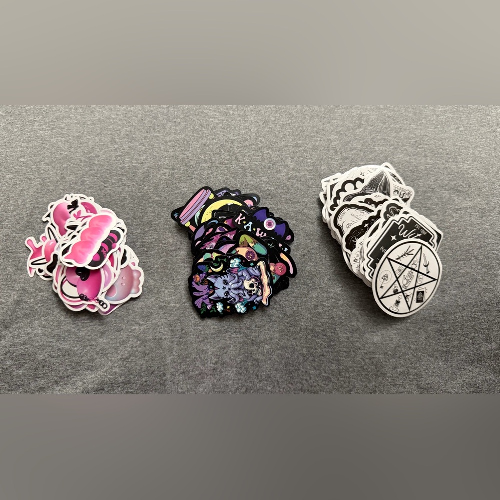 Cute Gothic Kawaii Witchy Sticker Bundle Coquette Aesthetic Lot